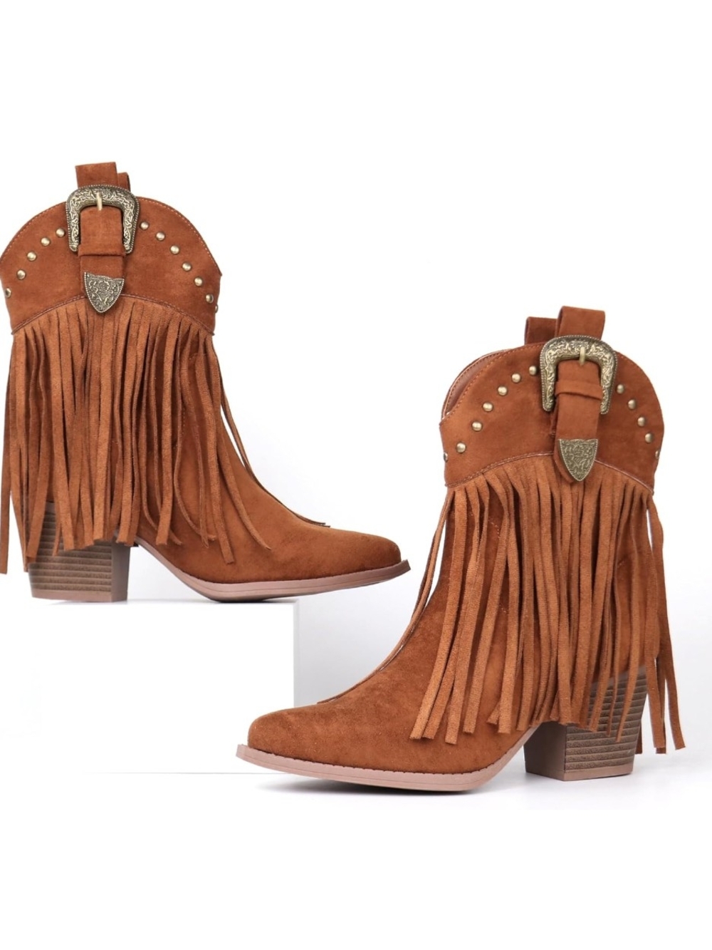 Hawkwell Ankle Boots with Decorative Buckle
